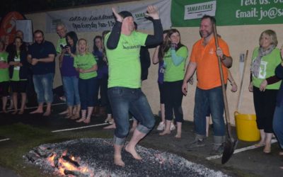 Cork Samaritans Charity Firewalk