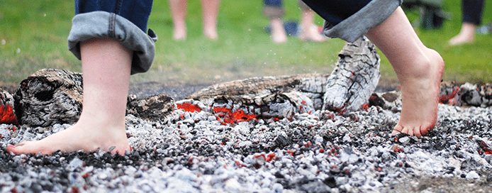 What is it like to lead your first Firewalk?